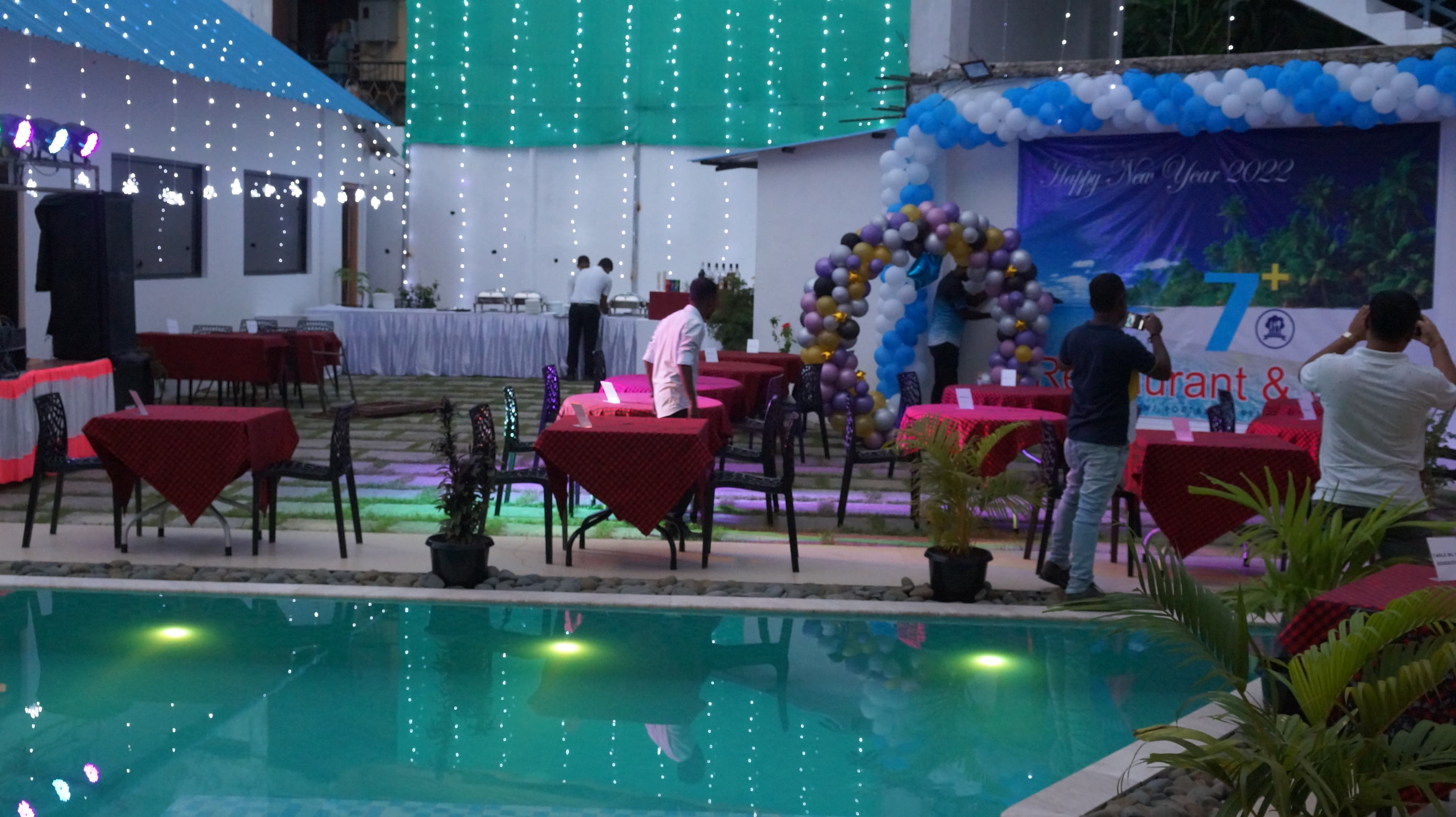 Poolside event